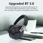 Bluedio BT5 Wireless Headphone and Wired Stereo Bluetooth Over-Ear Headset with Built-in Microphone
